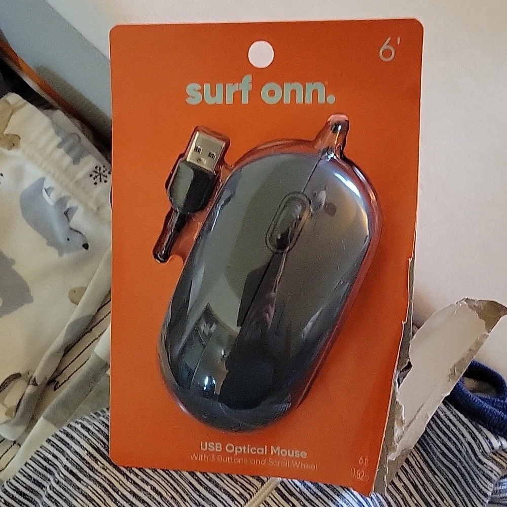 USB optical Mouse 6ft